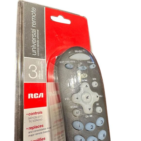 NEW RCA UNIVERSAL REMOTE CONTROL 3 Devices RCR312WR Backlit Keypad Date 1246EW - Picture 6 of 9